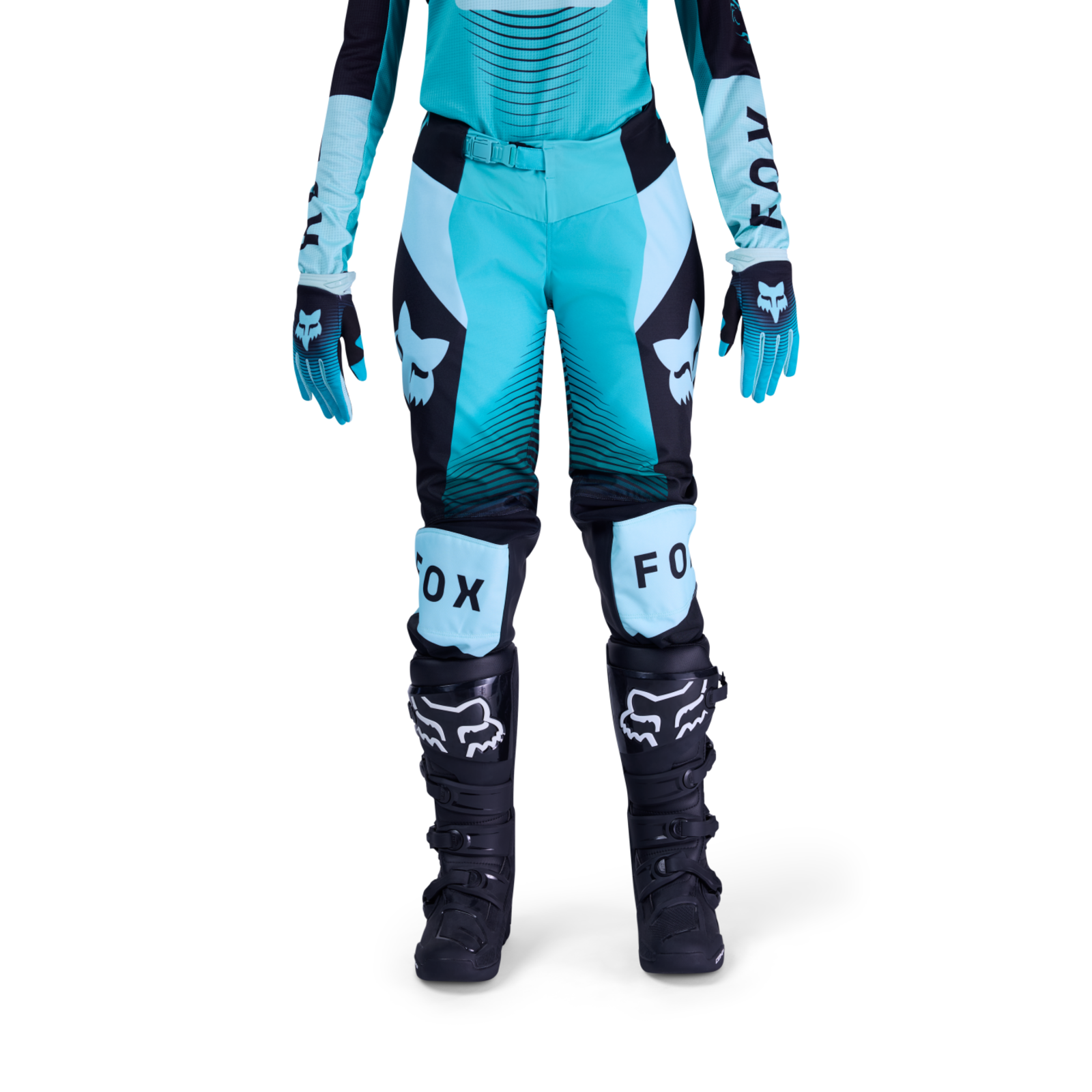 Fox Racing Wmns 180 Collect Motocrosshose in BLAU