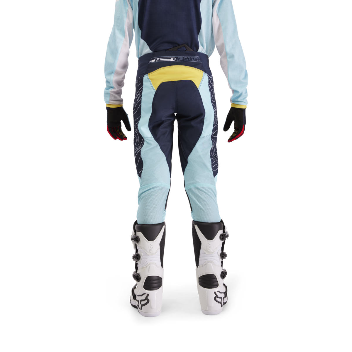 Fox Racing Yth 180 Elevated Motocrosshose in BLAU