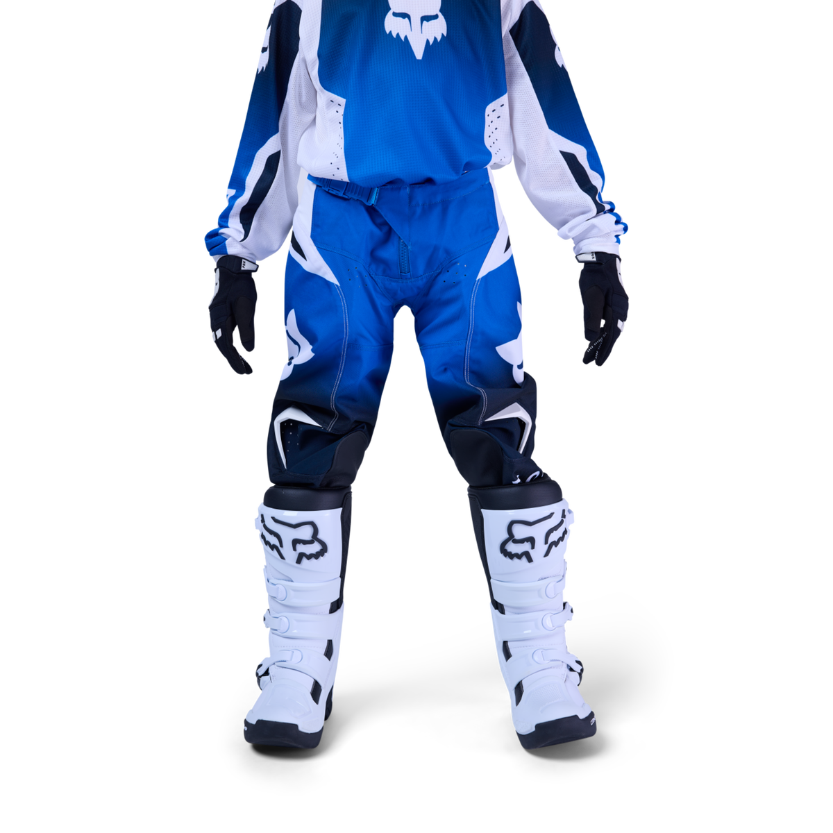 Fox Racing Yth 180 Shield Motocrosshose in BLAU