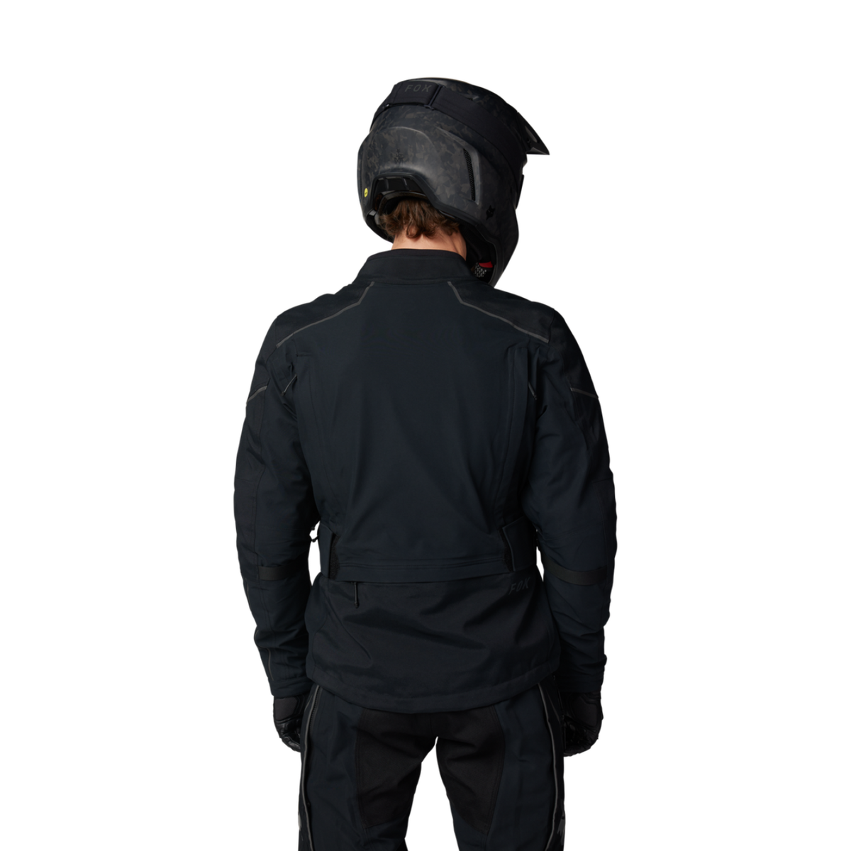 Fox Racing Defend Gore-Tex ADV Motorradjacke in SCHWARZ