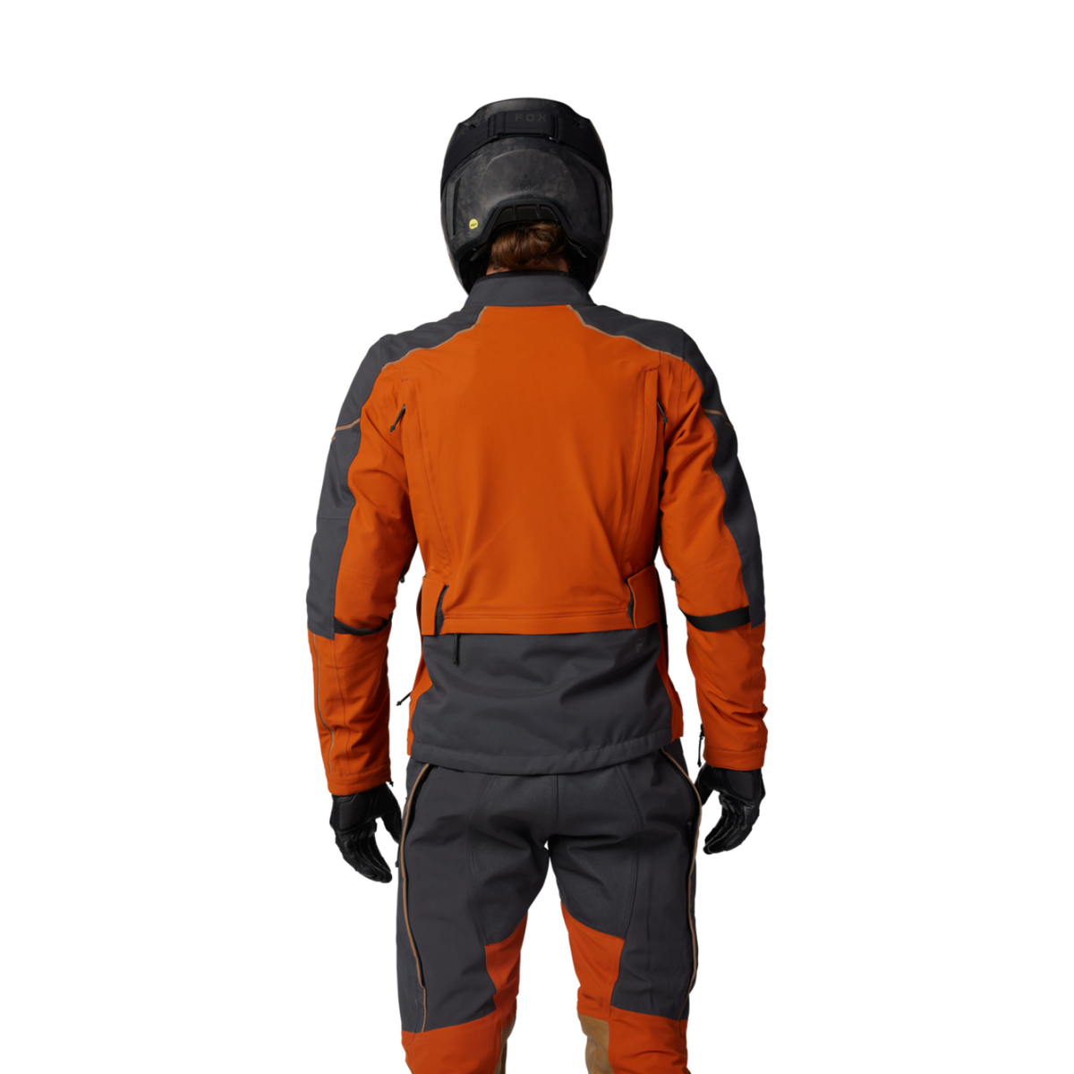 Fox Racing Defend Gore-Tex ADV Motorradjacke in ORANGE