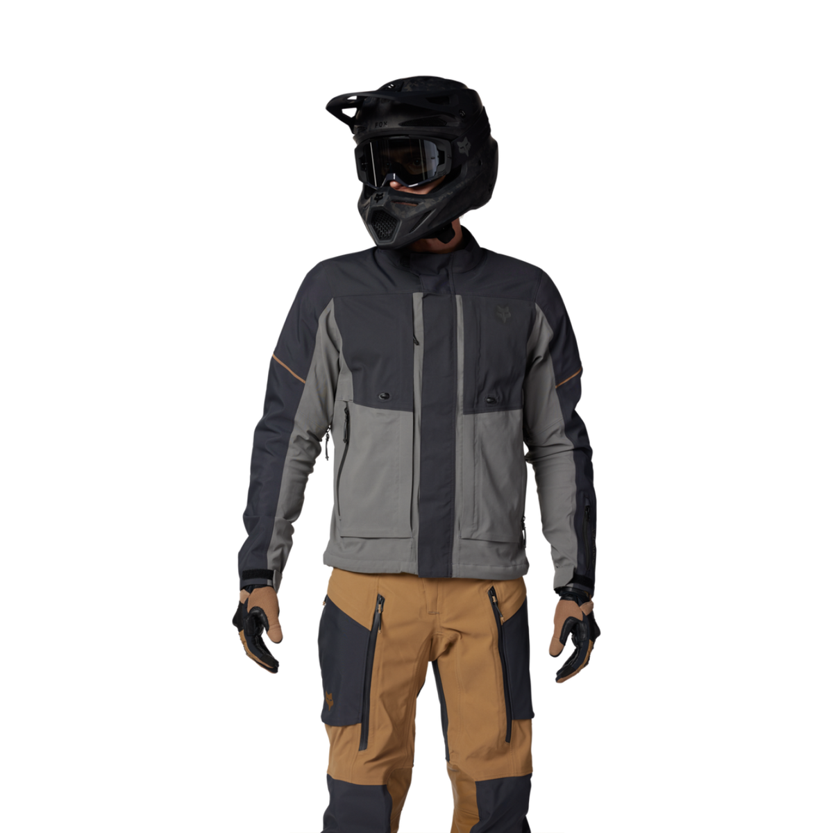 Fox Racing Ranger Gore-Tex ADV Motorradjacke in GRAU