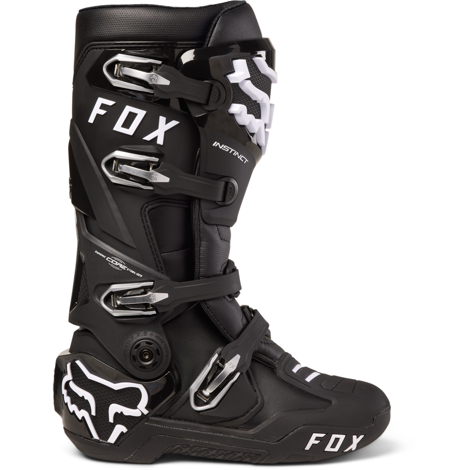 Fox Racing Instinct Core Motocrossstiefel in SCHWARZ