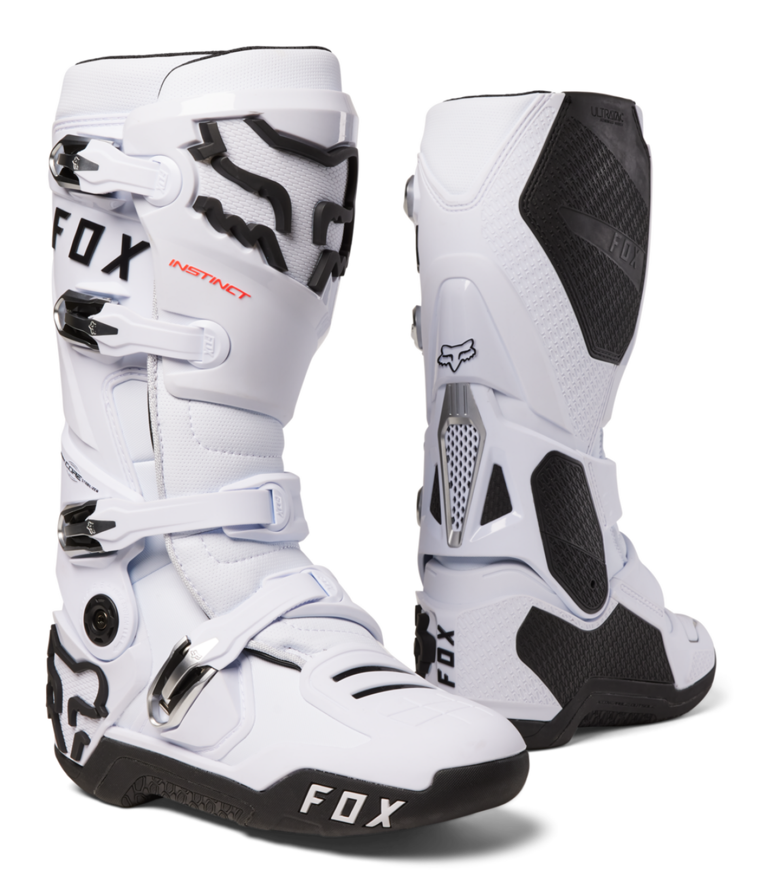 Fox Racing Instinct Core Motocrossstiefel in WEISS