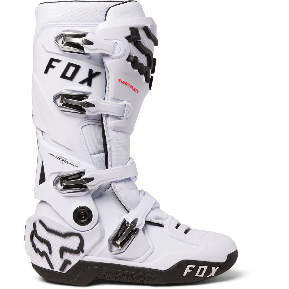 Fox Racing Instinct Core Motocrossstiefel in WEISS
