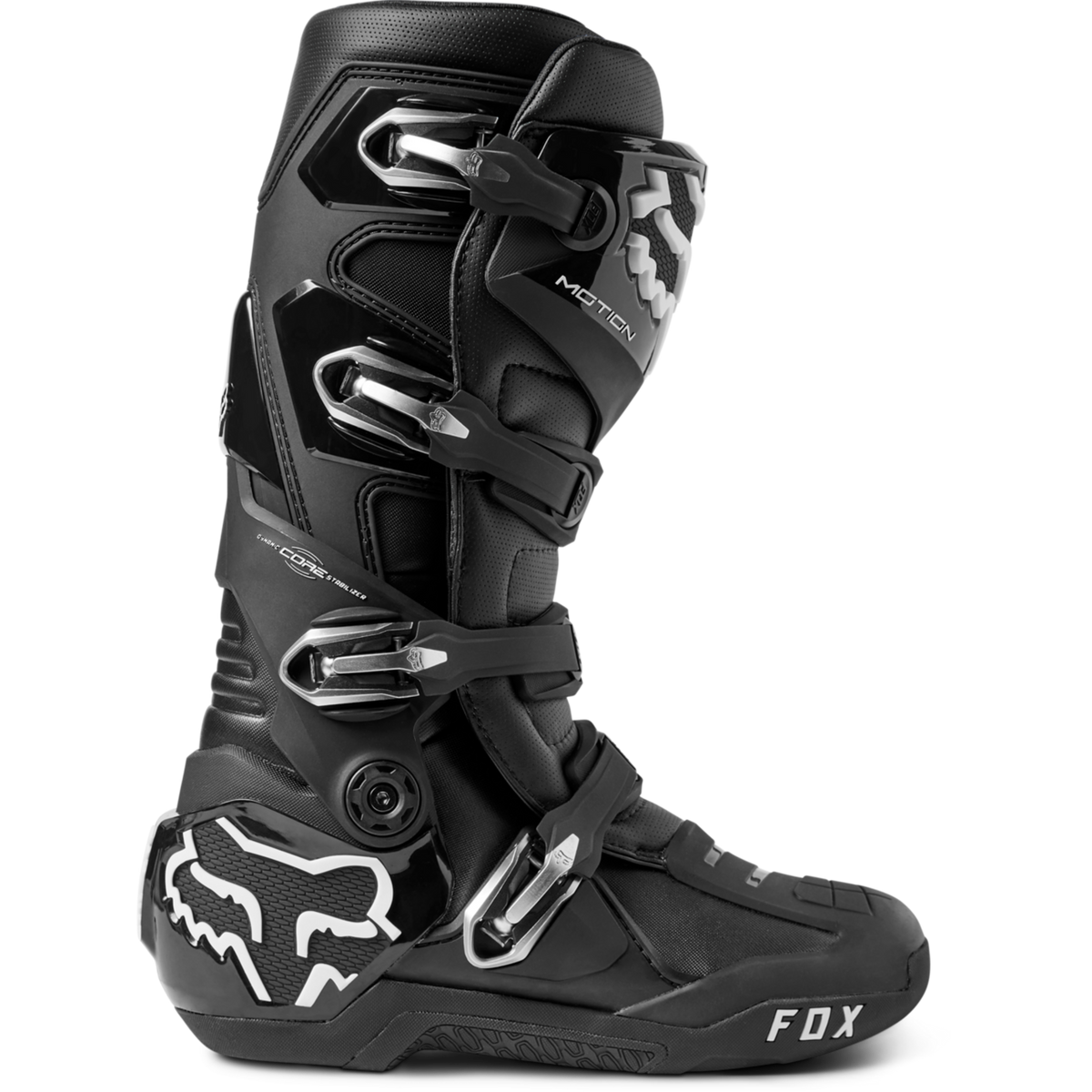 Fox Racing Motion Core Motocrossstiefel in SCHWARZ
