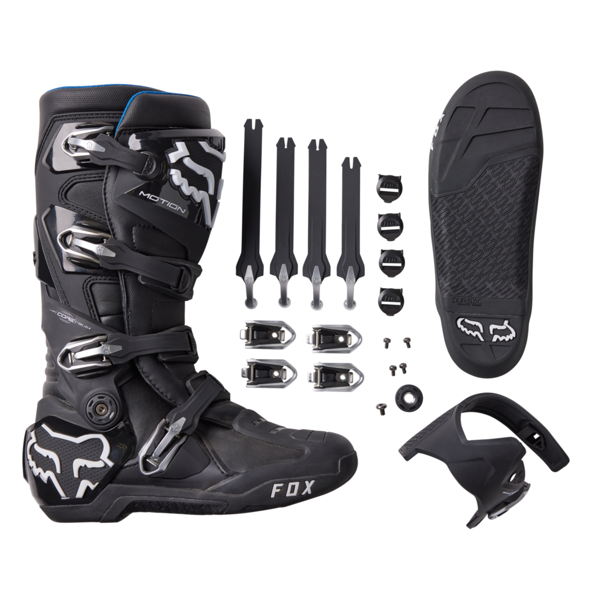 Fox Racing Motion Core Motocrossstiefel in SCHWARZ