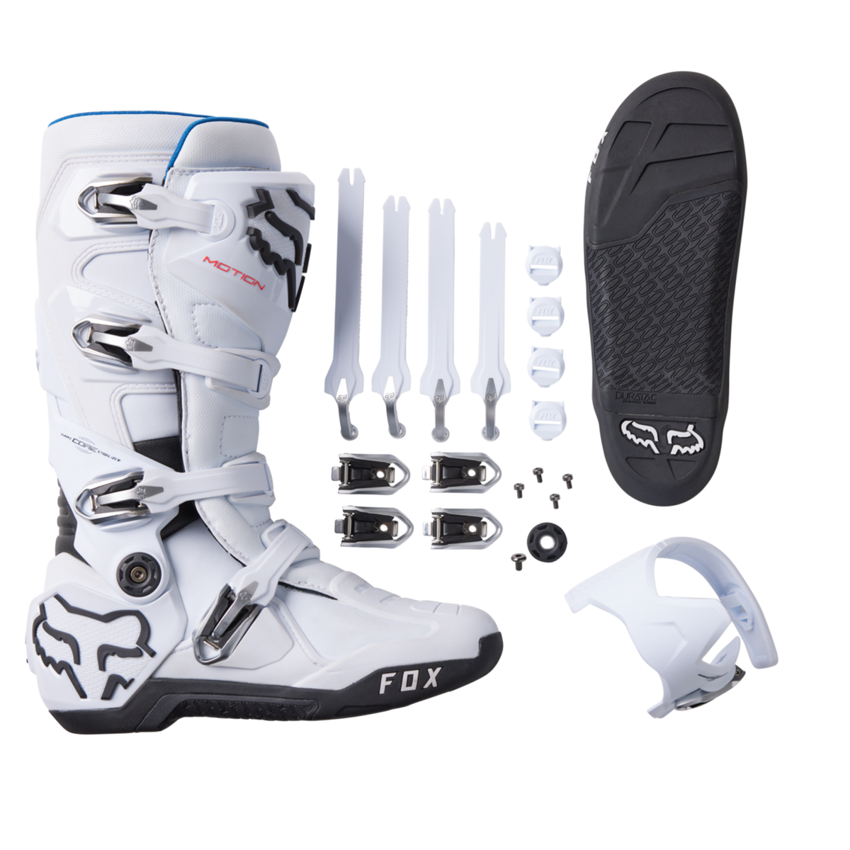 Fox Racing Motion Core Motocrossstiefel in WEISS