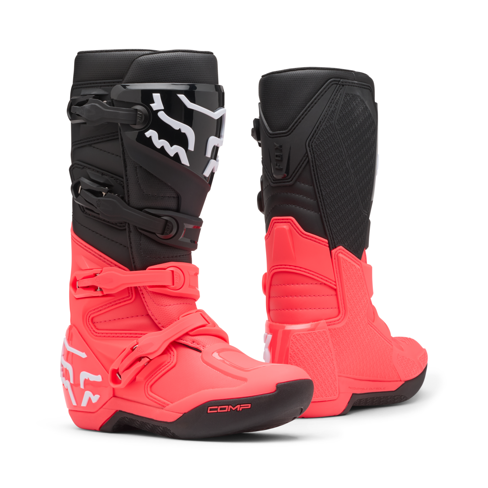 Fox Racing W Comp Boot in ORANGE