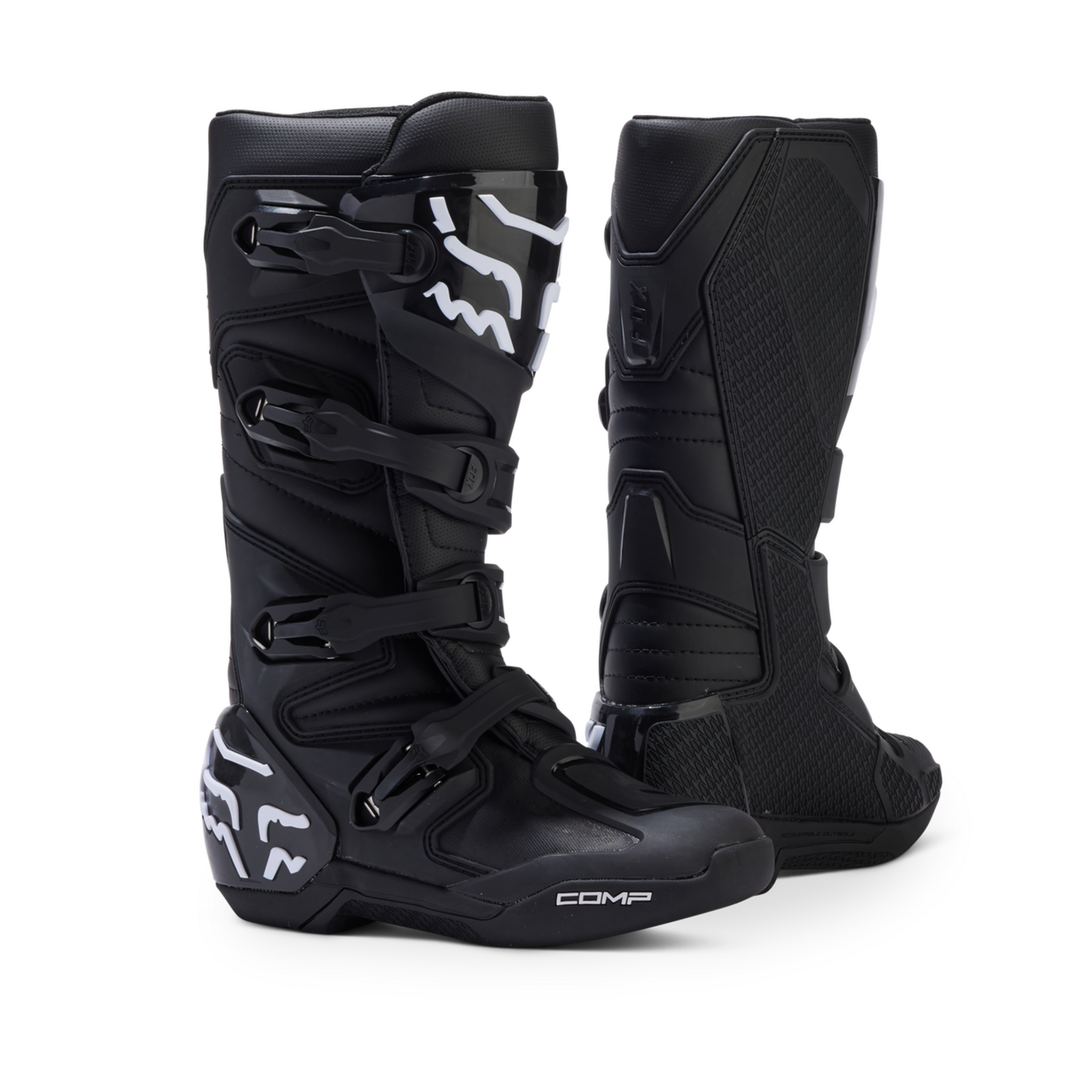 Fox Racing Yth Comp Core Motocrossstiefel in SCHWARZ