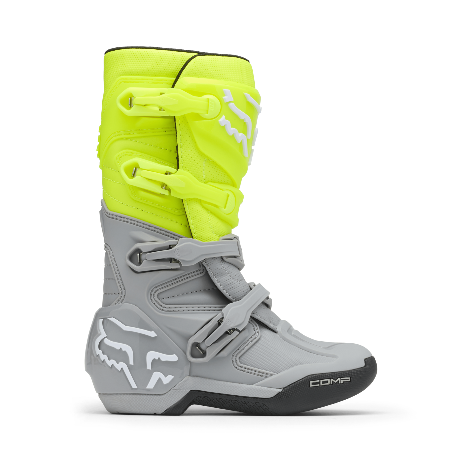 Fox Racing Yth Comp Boot in GRAU