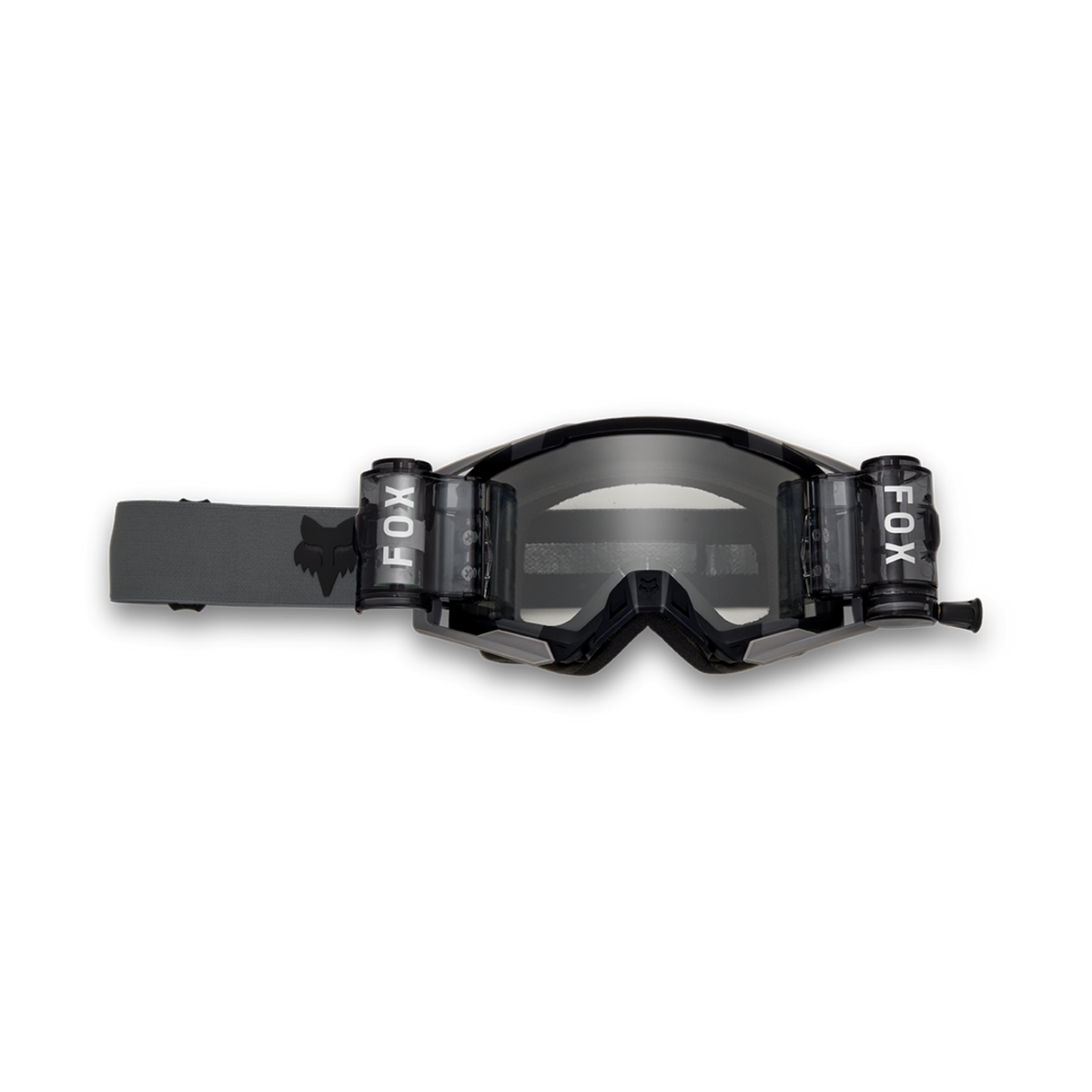 Fox Racing Airspace Rolloff Motorradbrille in SCHWARZ
