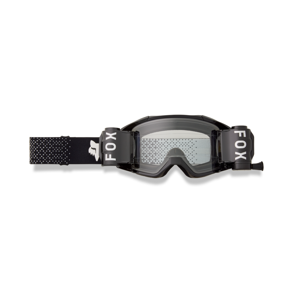 Fox Racing Vue Roll Off Motorradbrille in SCHWARZ