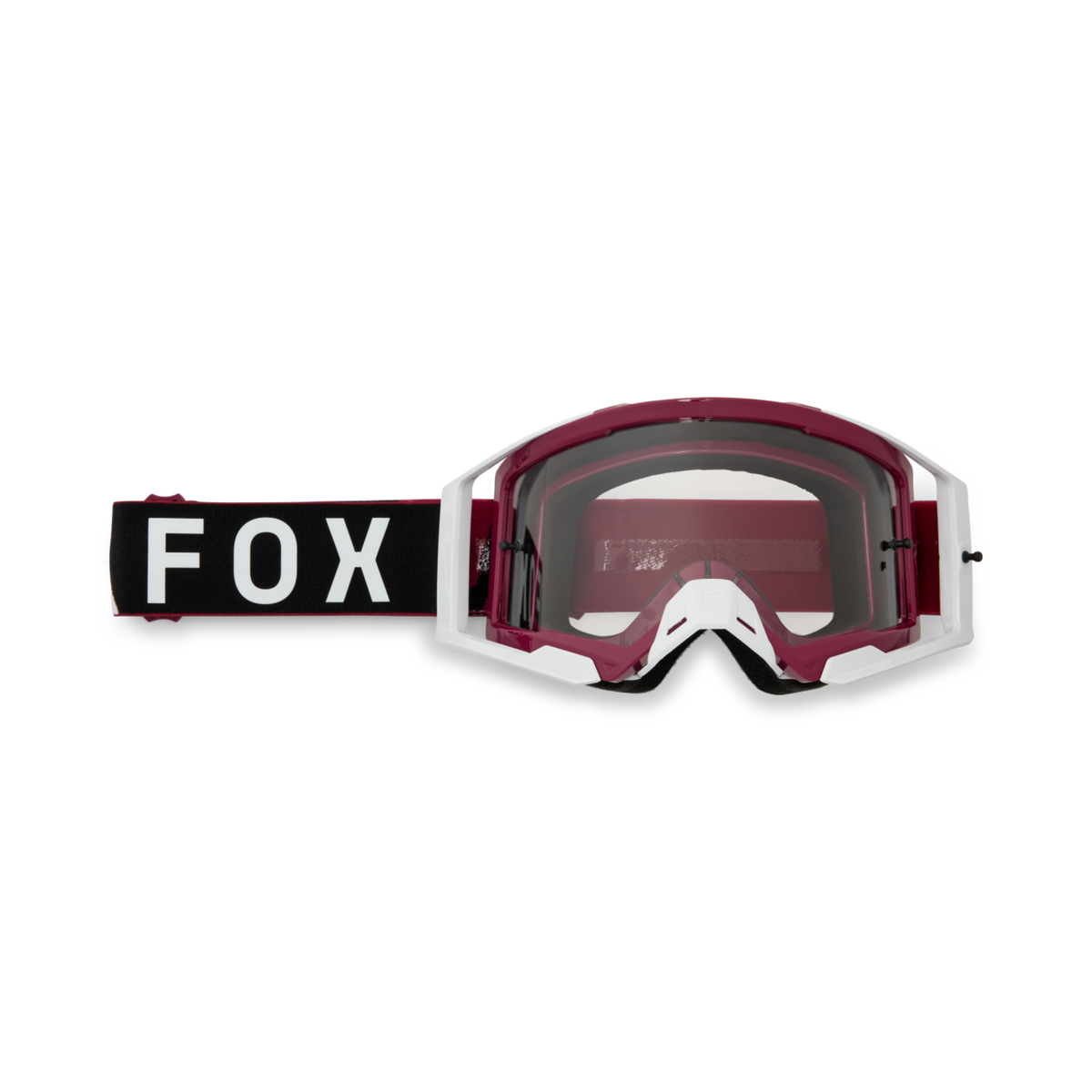 Fox Racing Airspace Tine - Smoke Motorradbrille in ROT