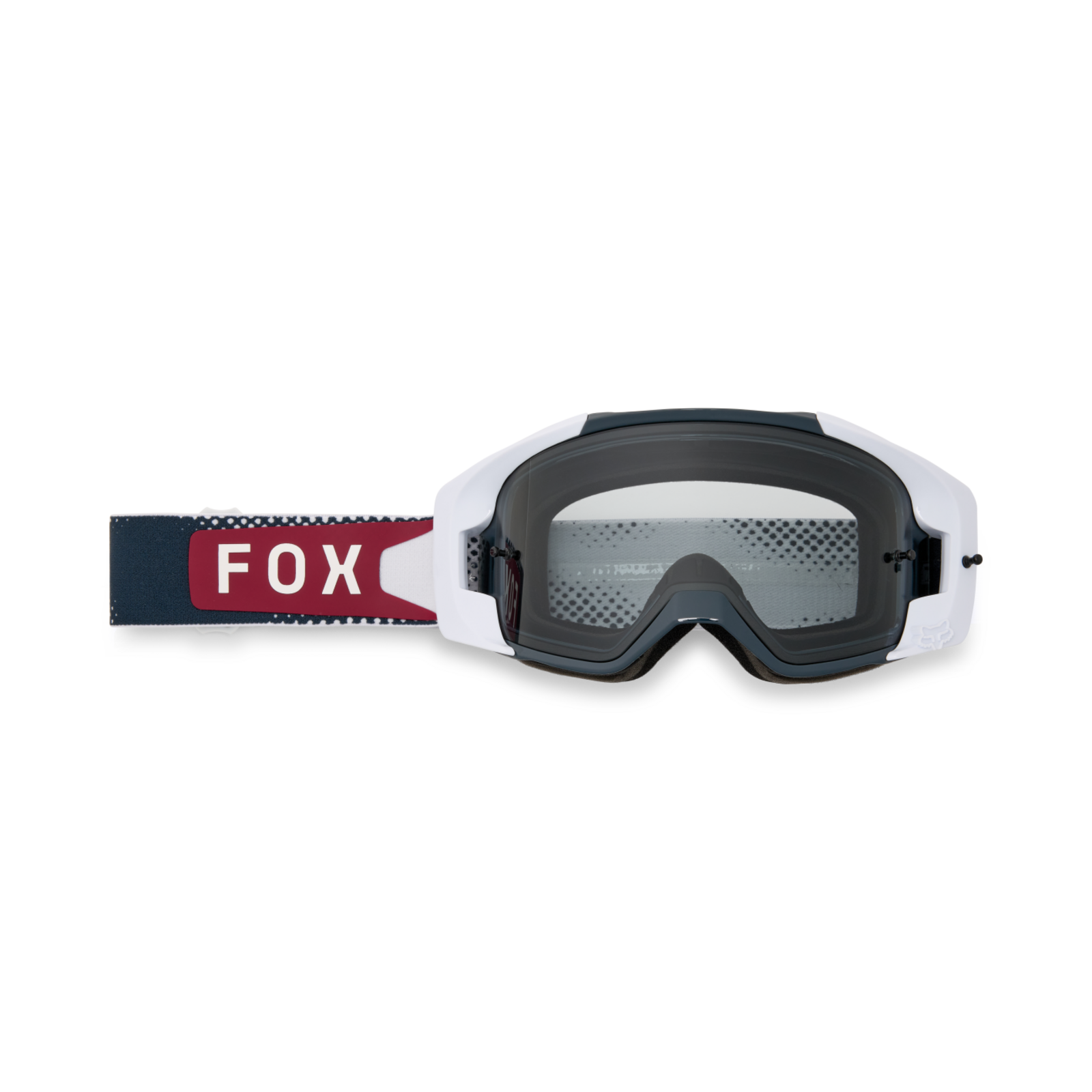 Fox Racing Vue Tactile Motorradbrille in WEISS