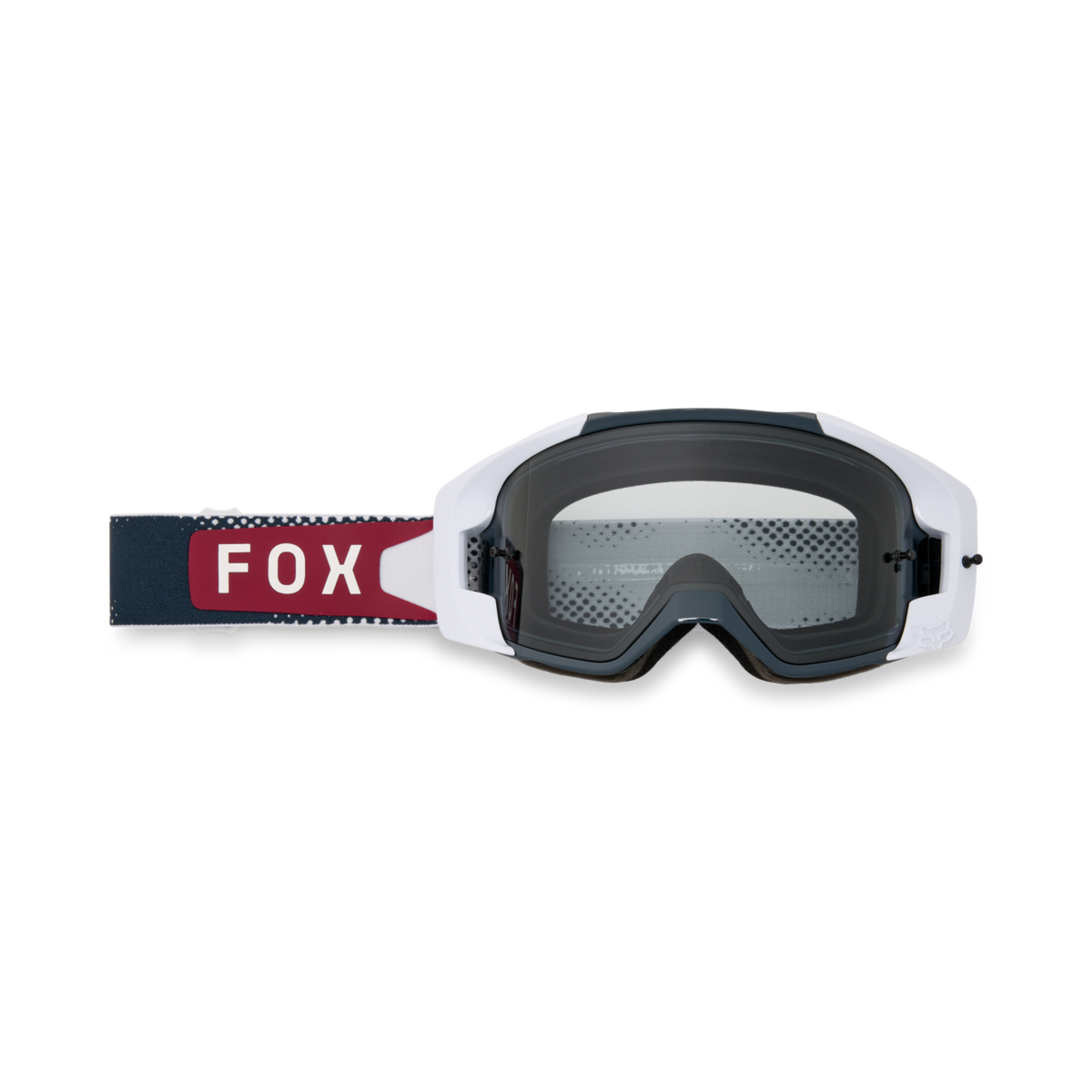 Fox Racing Vue Tactile Motorradbrille in WEISS