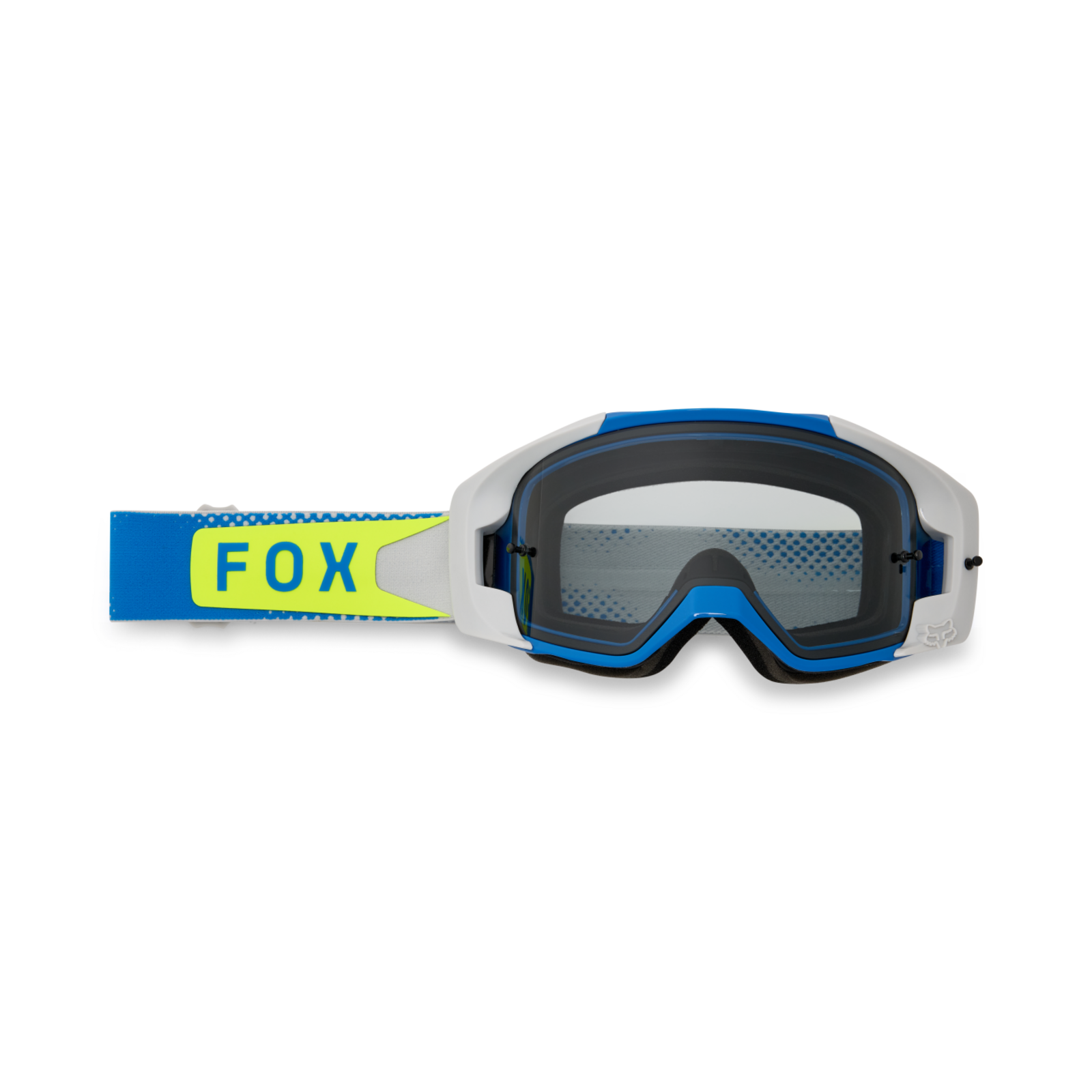 Fox Racing Vue Tactile Motorradbrille in BLAU