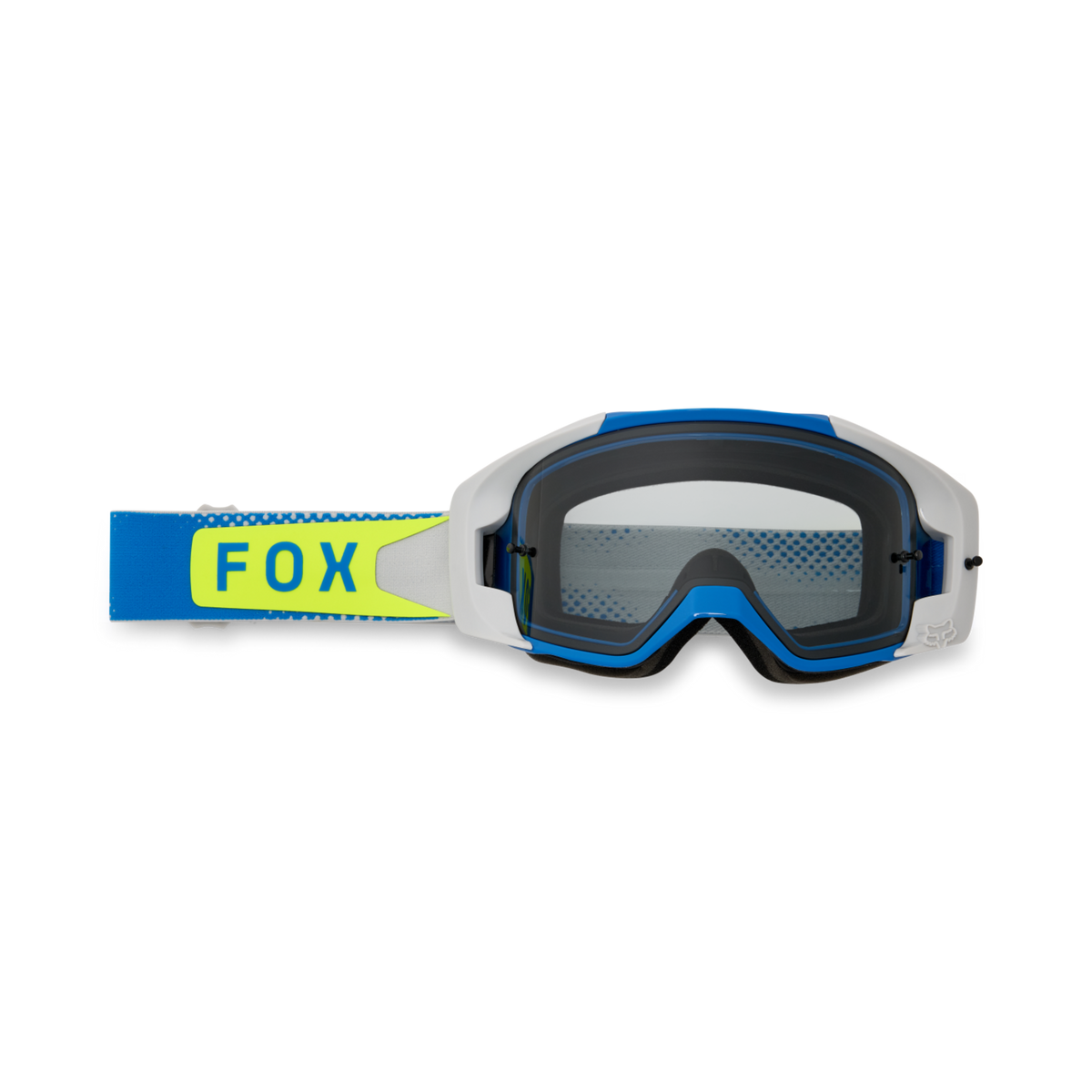 Fox Racing Vue Tactile Motorradbrille in BLAU