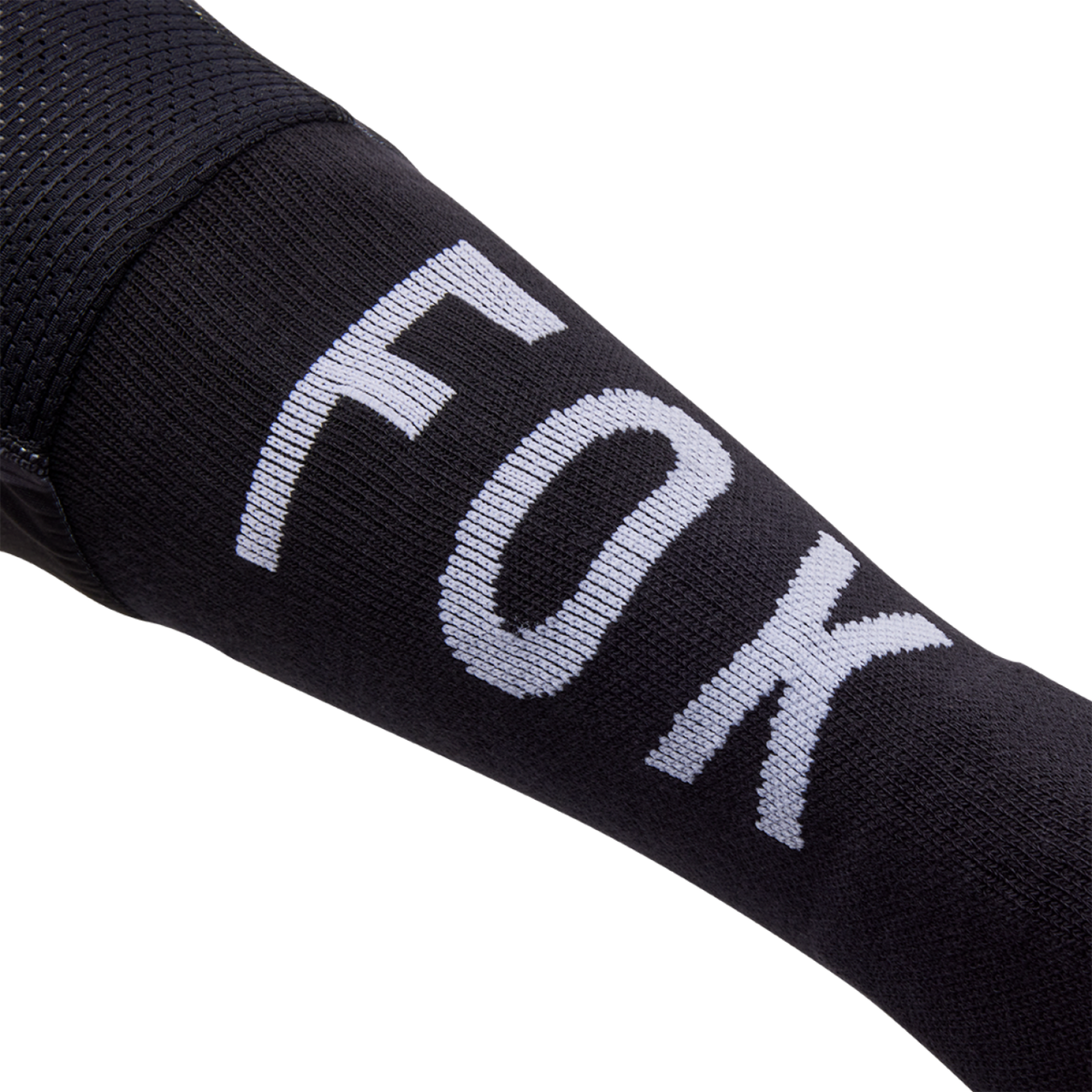 Fox Racing Flexair Knee Brace Motocross Socken in SCHWARZ
