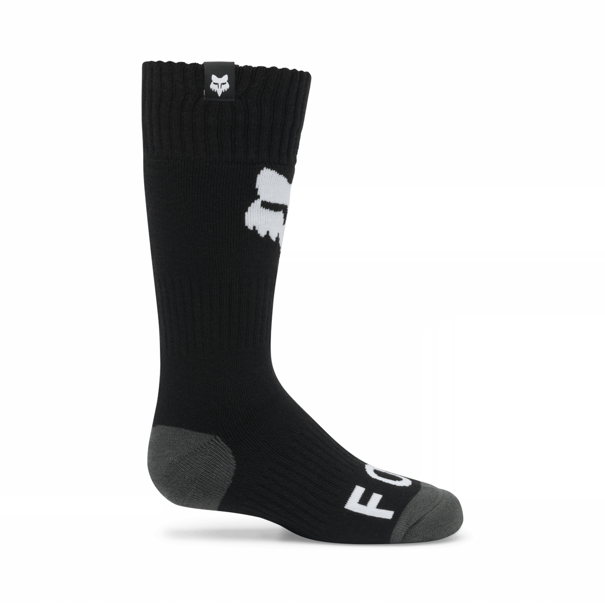 Fox Racing Yth 180 Elevated Core Sock in SCHWARZ