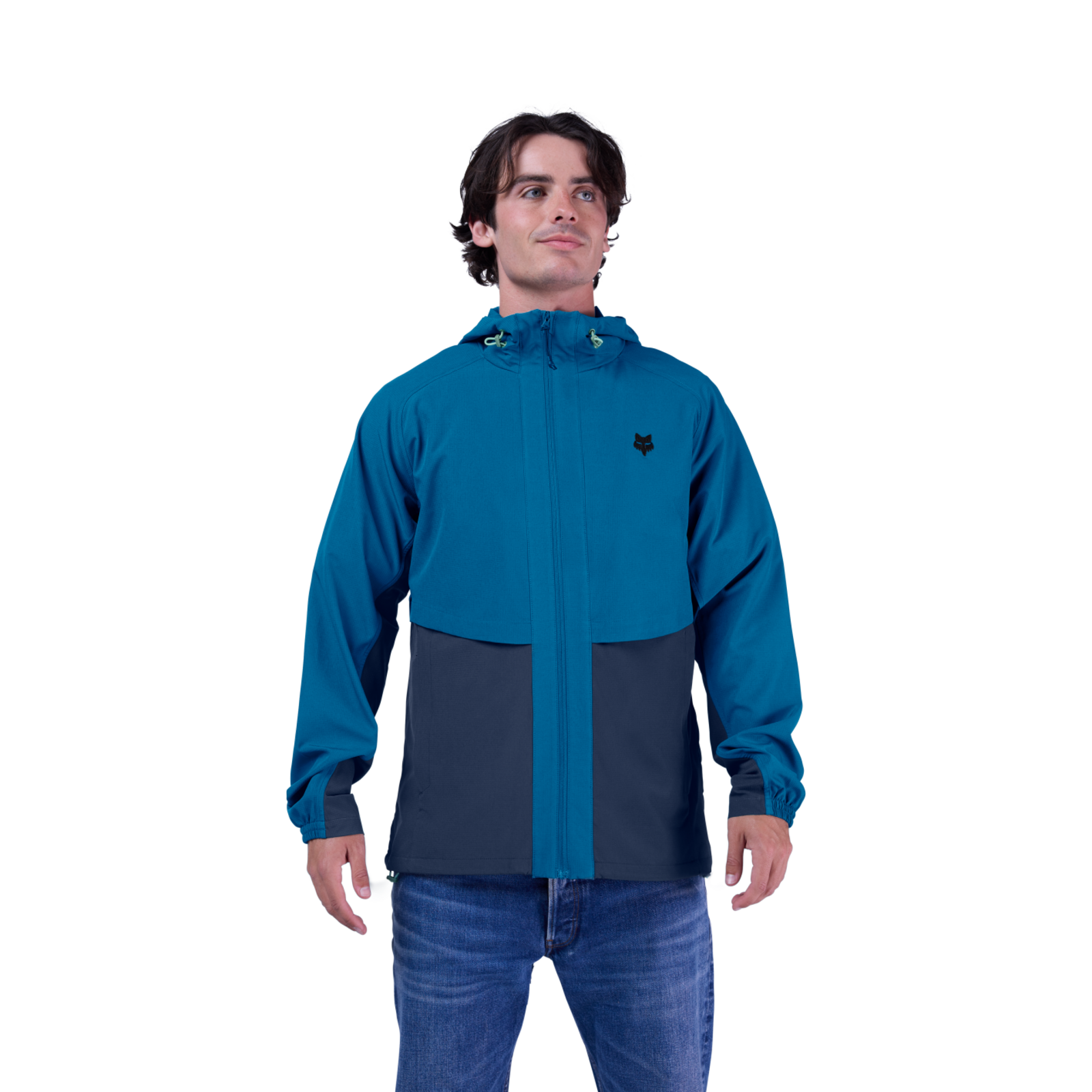 Fox Racing Survivalist Windbreaker in BLAU