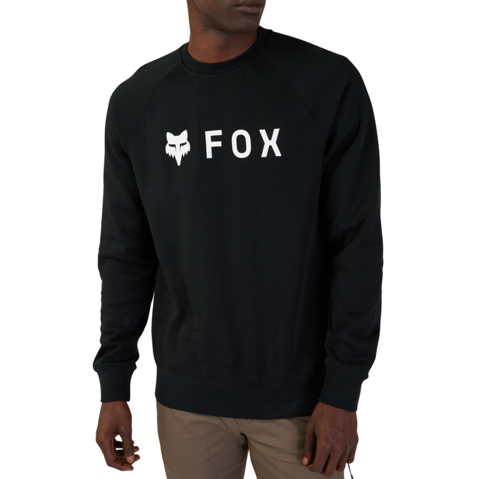 Fox Racing Absolute Fleece Crew in SCHWARZ