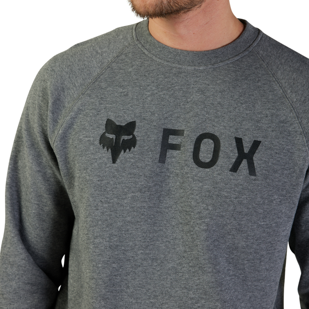 Fox Racing Absolute Fleece Crew in GRAU