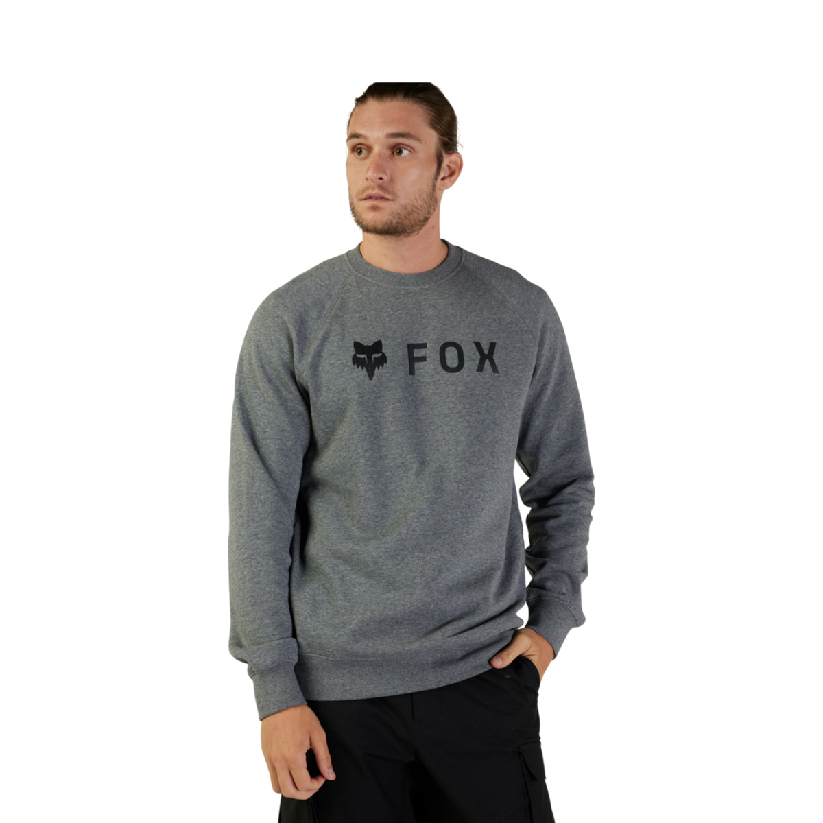 Fox Racing Absolute Fleece Crew in GRAU