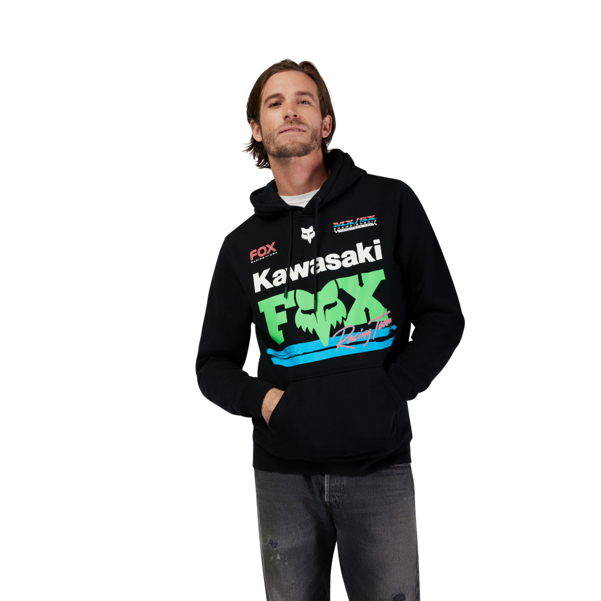 Fox Racing Kawi Fleece in SCHWARZ