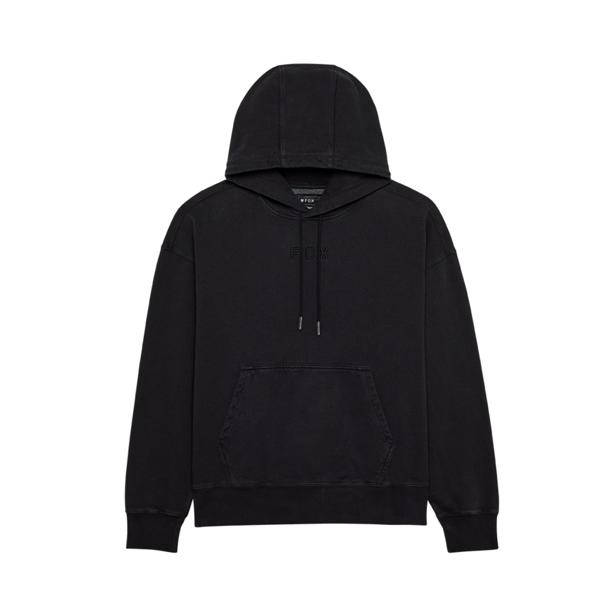 Fox Racing Wordmark Oversized Fleece in SCHWARZ
