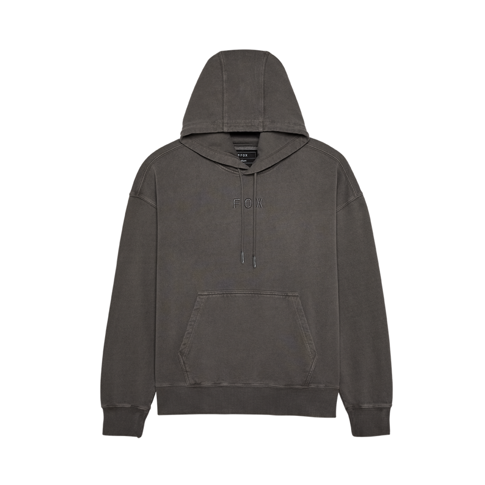 Fox Racing Wordmark Oversized Fleece in GRAU