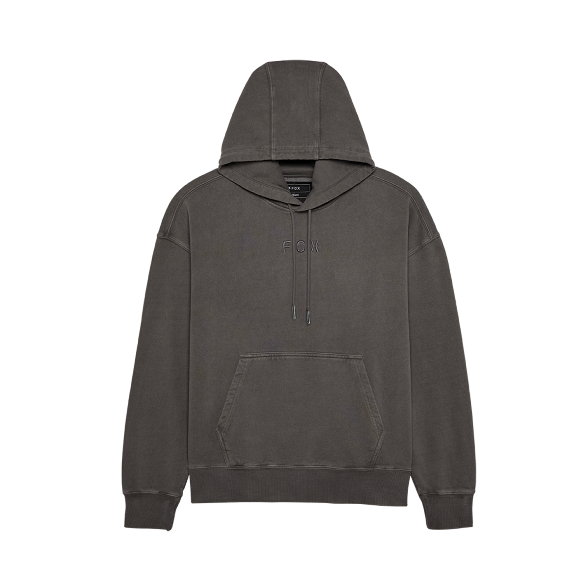 Fox Racing Wordmark Oversized Fleece in GRAU
