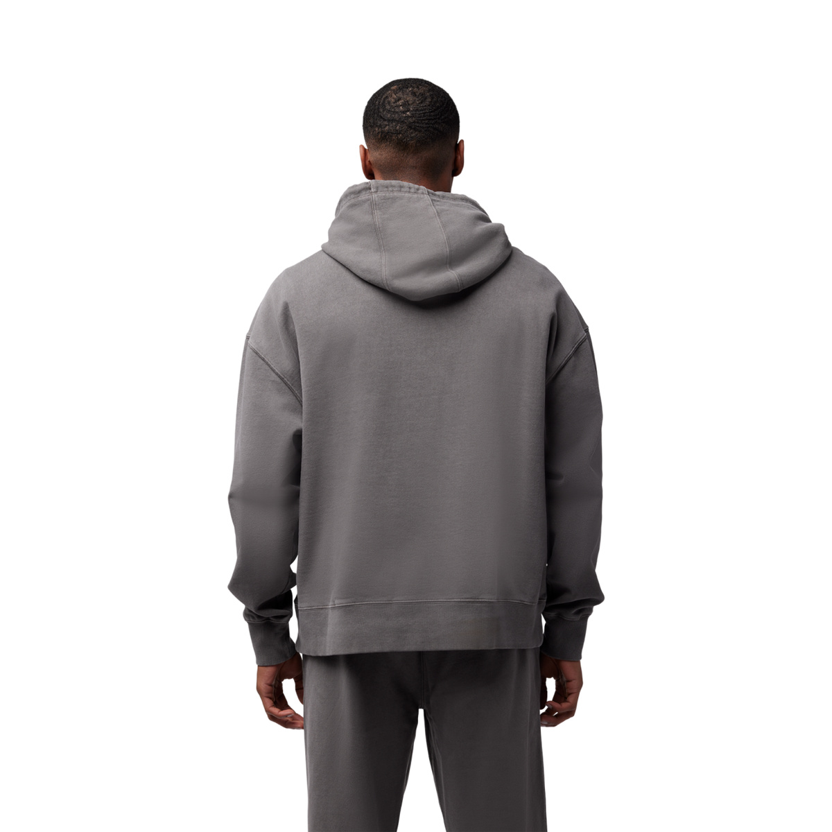 Fox Racing Wordmark Oversized Fleece in GRAU