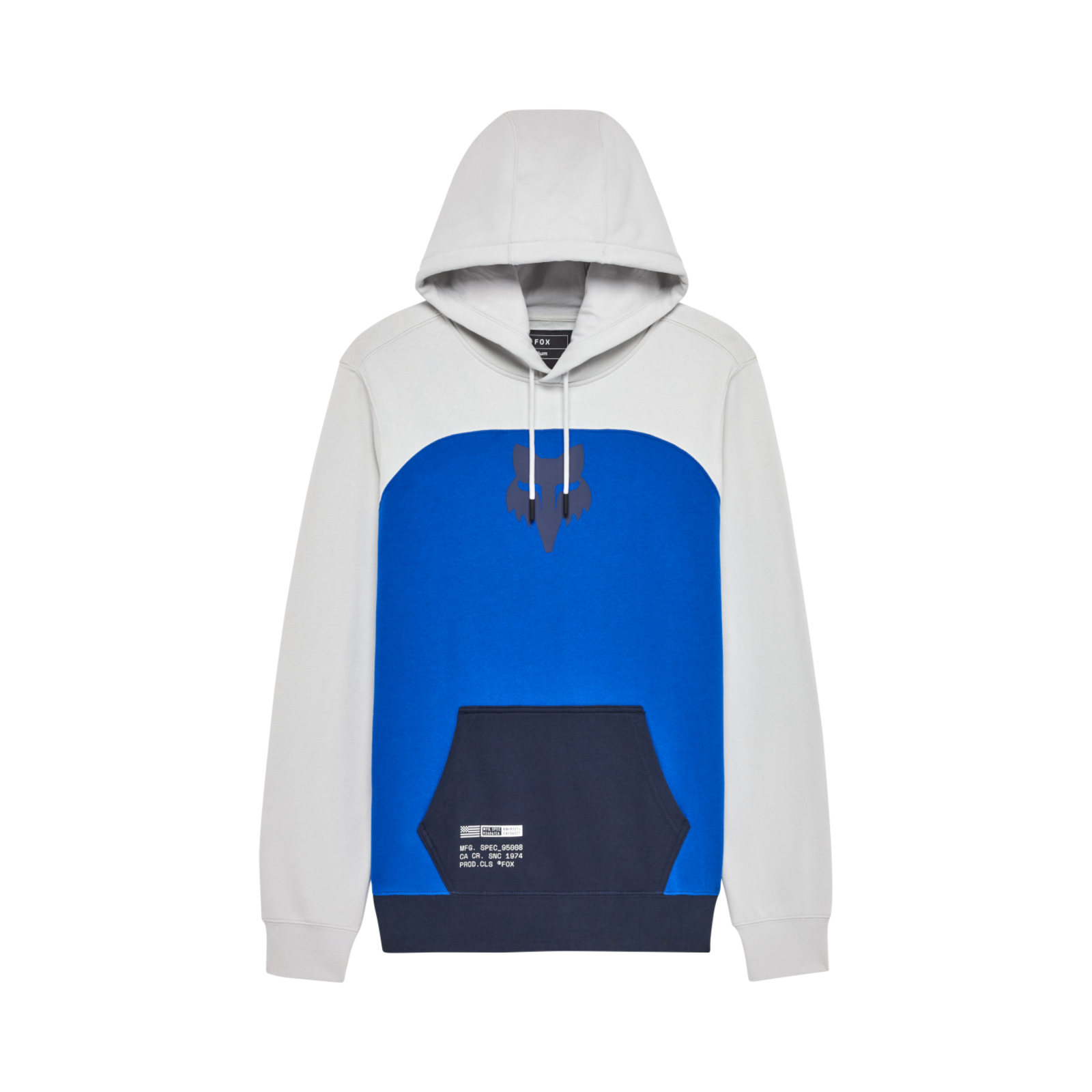 Fox Racing Fracture Paneled Fleece in BLAU