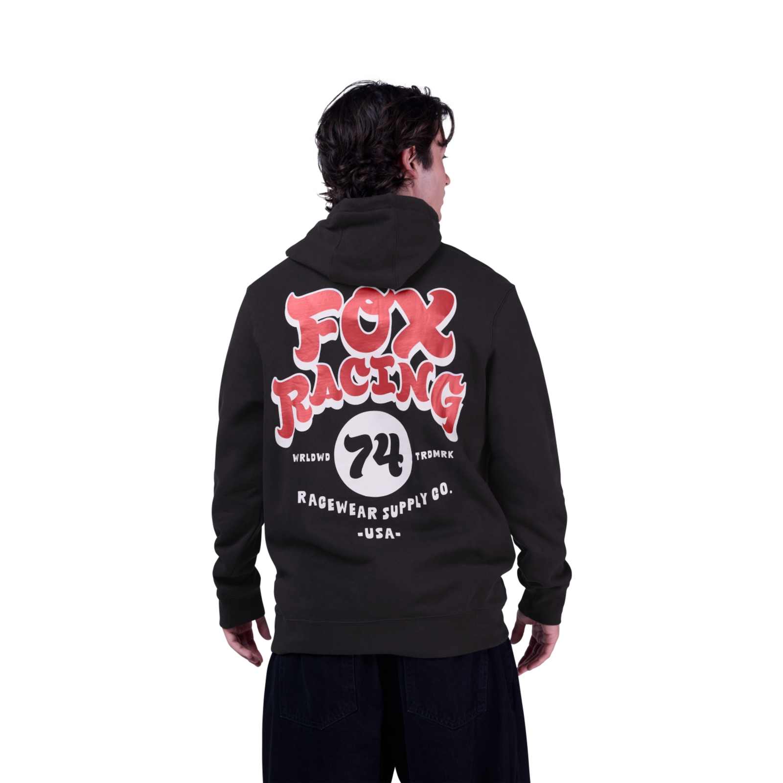 Fox Racing Racewear Fleece in SCHWARZ