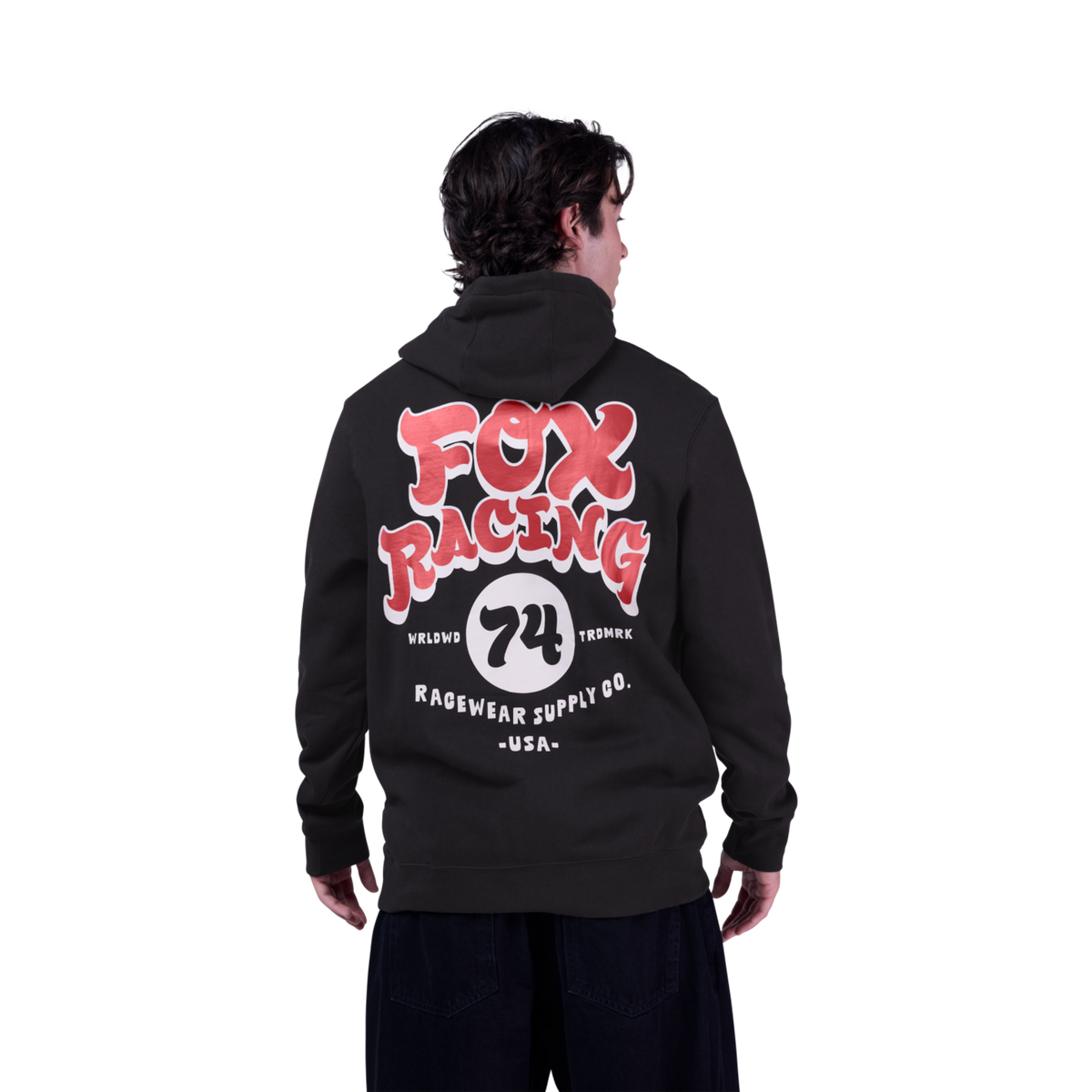 Fox Racing Racewear Fleece in SCHWARZ