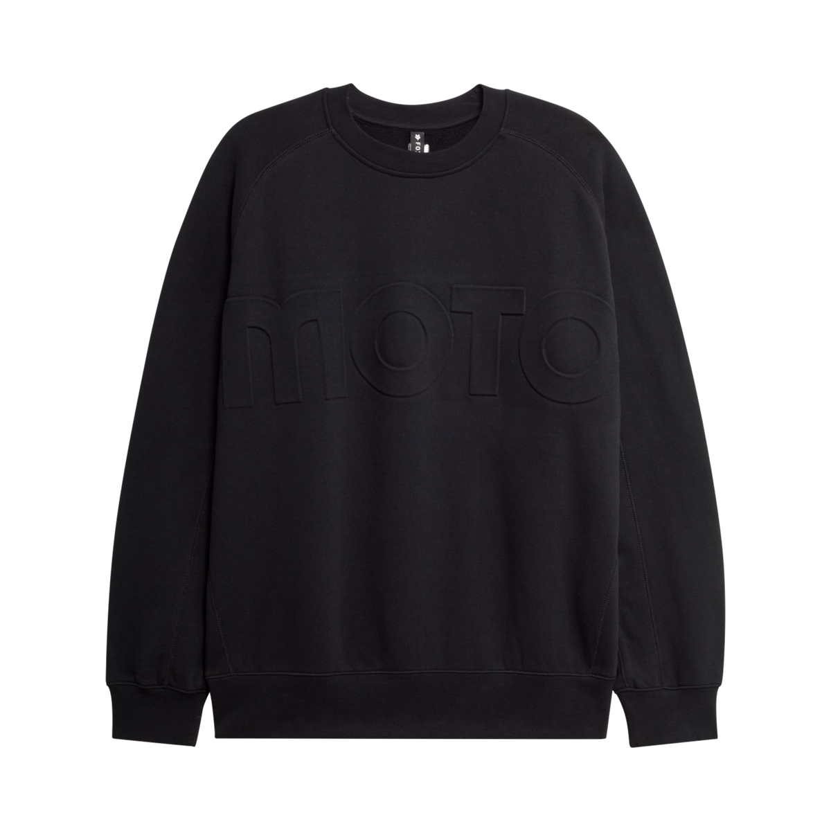 Fox Racing Moto-X Oversized Fleece Crew in SCHWARZ
