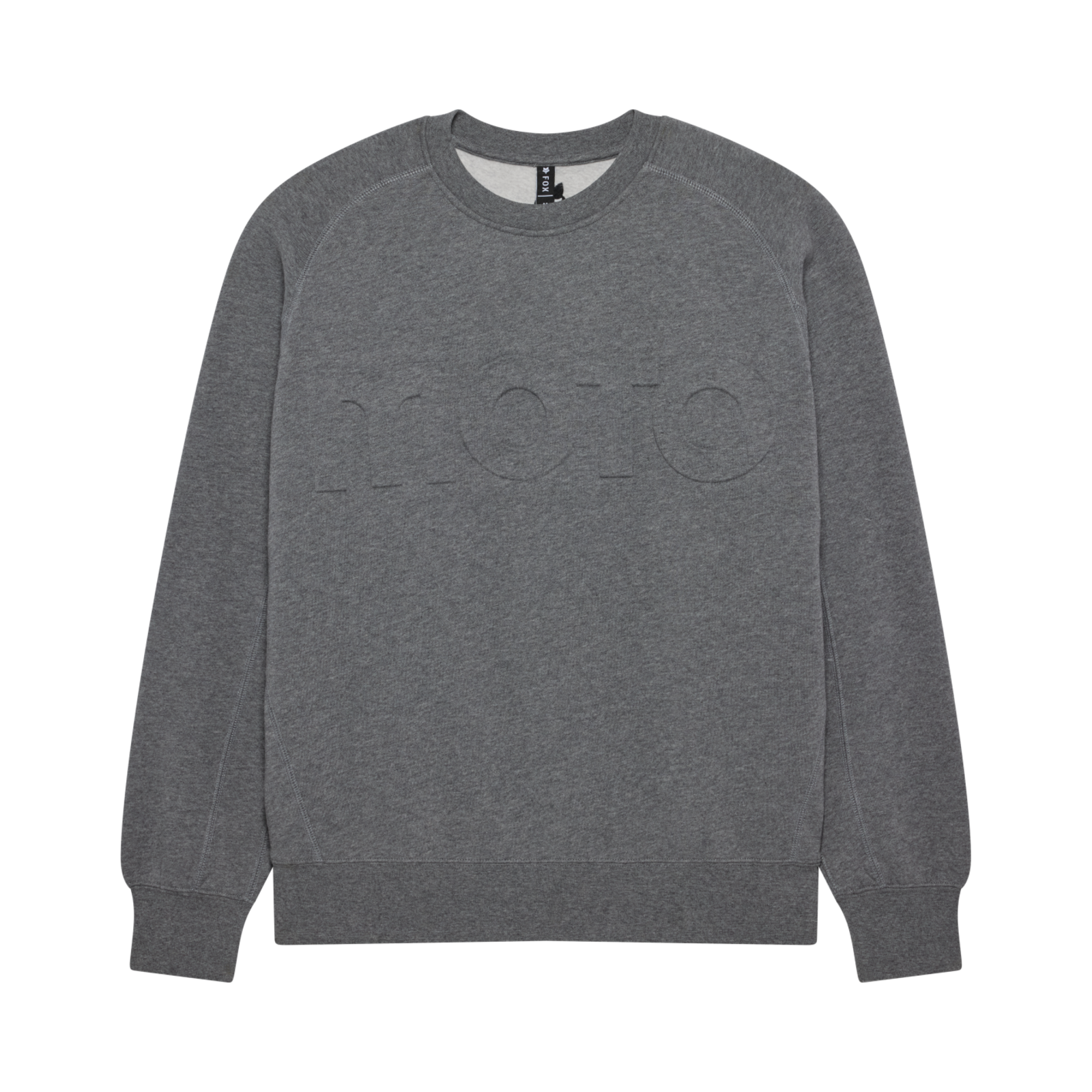 Fox Racing Moto-X Oversized Fleece Crew in GRAU