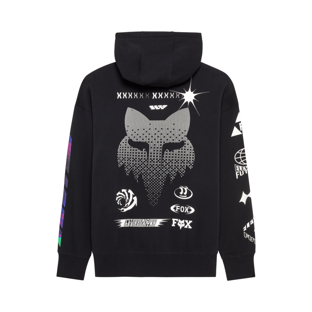 Fox Racing Image Cosmo Oversized Fleece in SCHWARZ