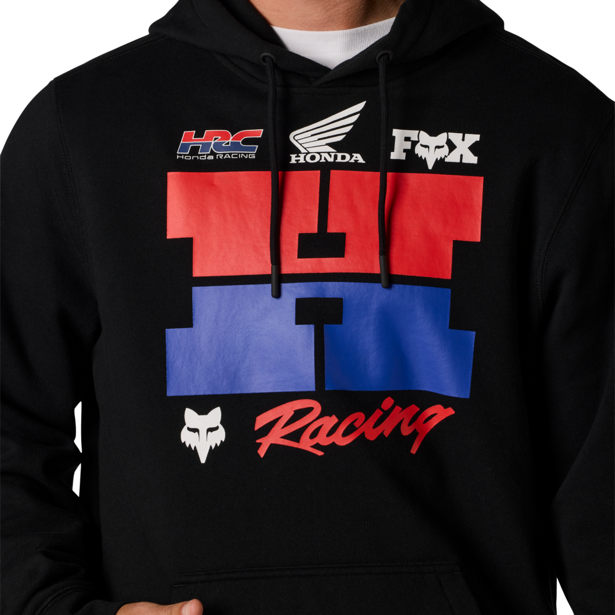 Fox Racing Honda Flc Po in SCHWARZ