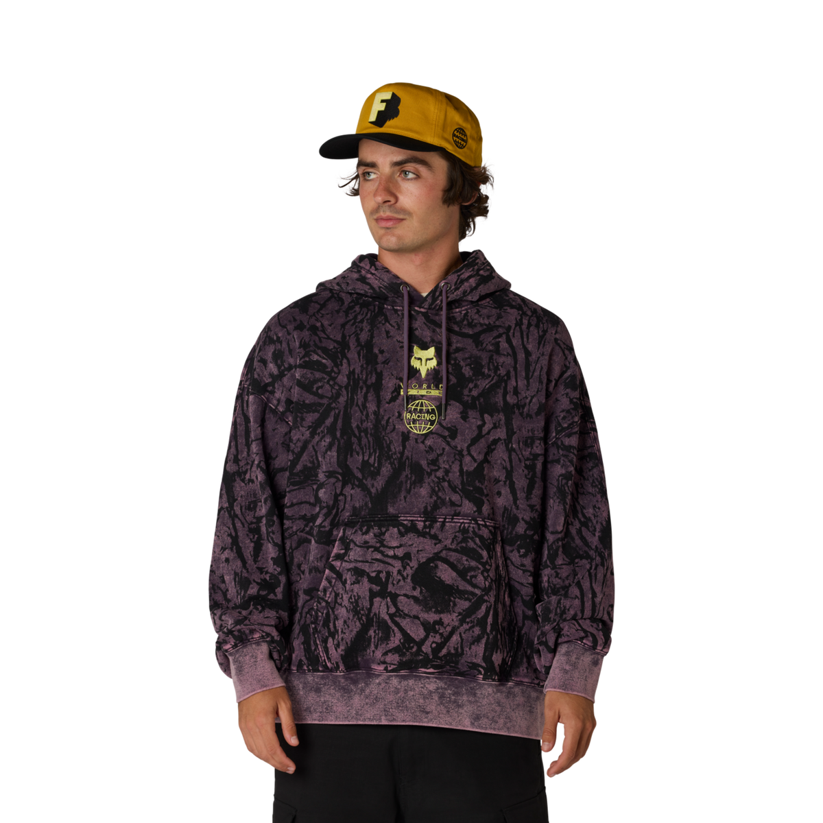Fox Racing Image Print Flc Po in VIOLETT