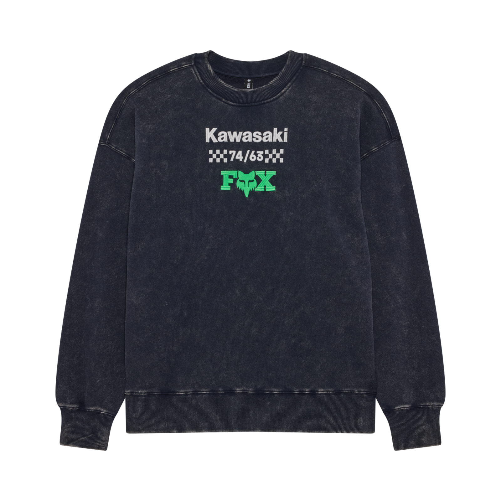 Fox Racing Kawi Flc Crew in SCHWARZ