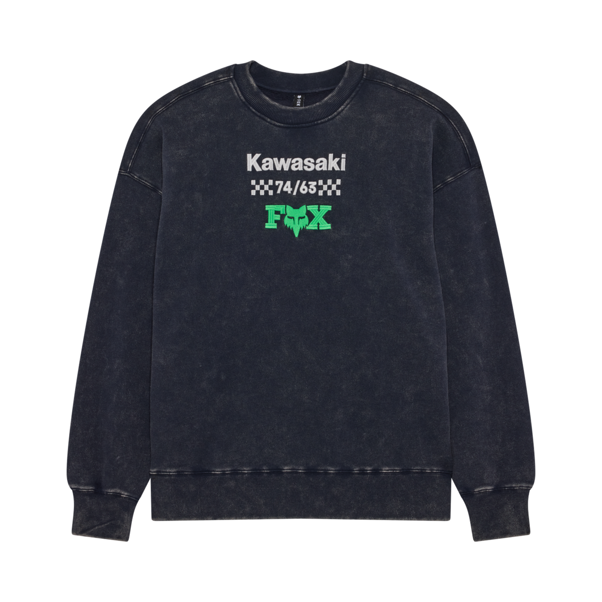 Fox Racing Kawi Flc Crew in SCHWARZ