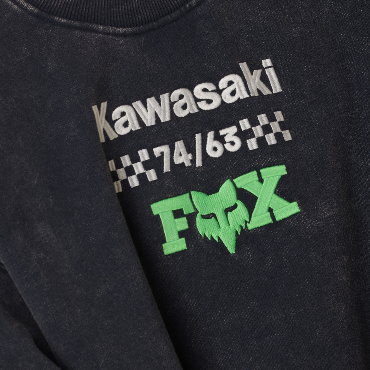 Fox Racing Kawi Flc Crew in SCHWARZ