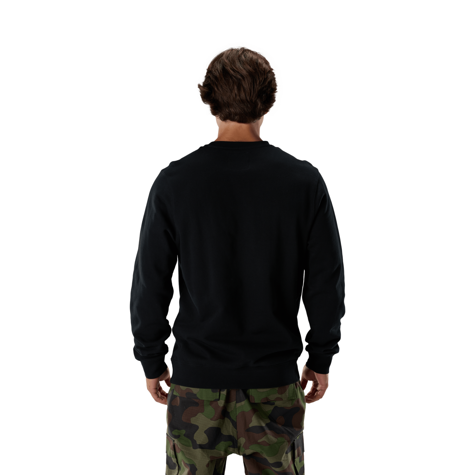 Fox Racing Absolute Fleece Crew in SCHWARZ