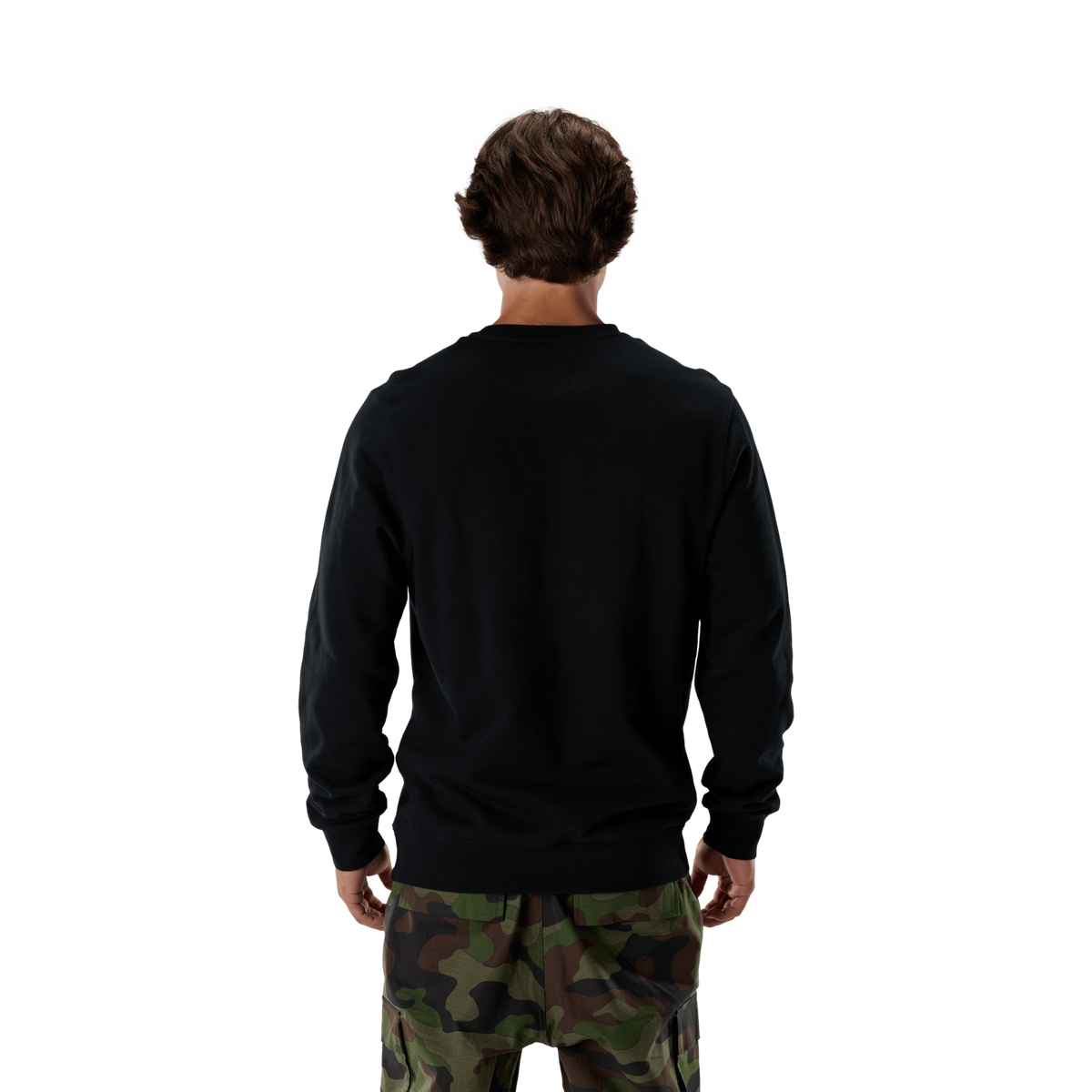 Fox Racing Absolute Fleece Crew in SCHWARZ