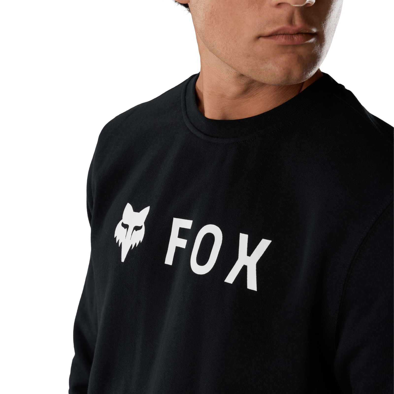 Fox Racing Absolute Fleece Crew in SCHWARZ