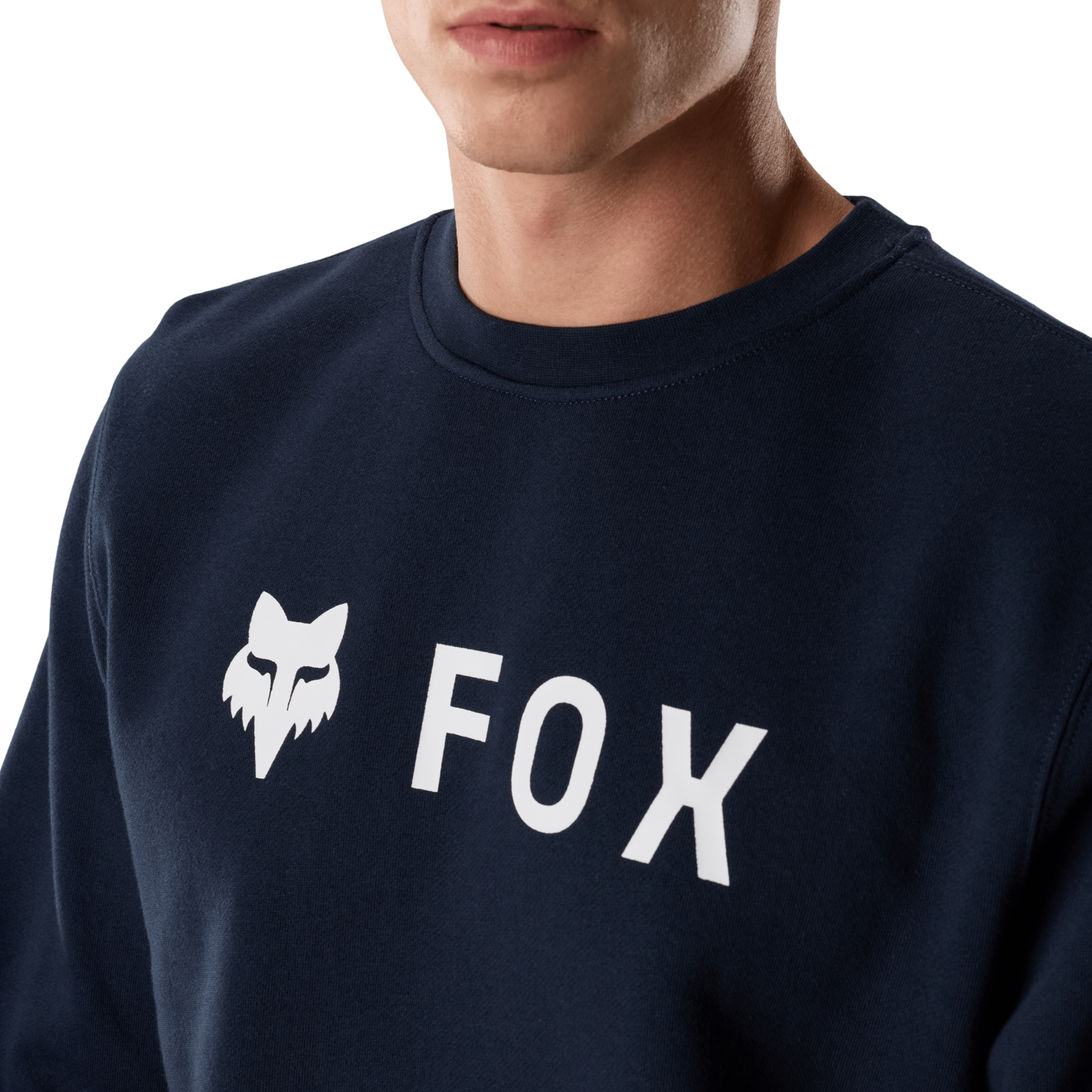 Fox Racing Absolute Fleece Crew in SCHWARZ