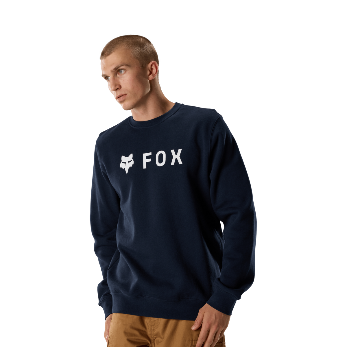 Fox Racing Absolute Fleece Crew in SCHWARZ