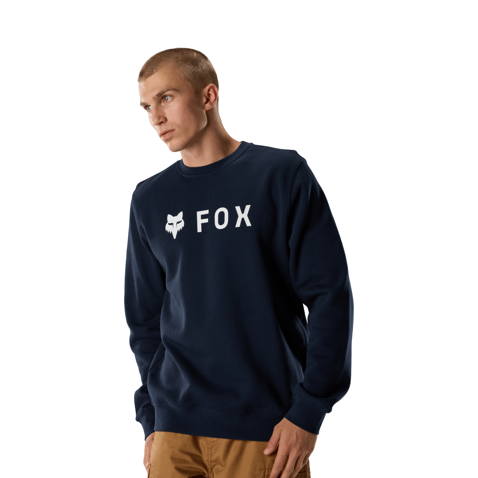 Fox Racing Absolute Fleece Crew in SCHWARZ